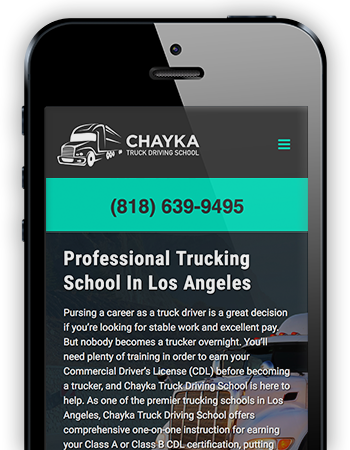 Web Development - Chayka Trucking School