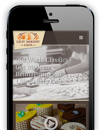 Mobile Responsive Web Development - Lilit Bakery & Cafe