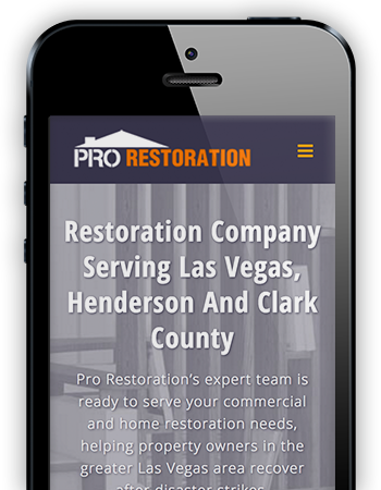 Mobile Responsive Web Development - Pro Restoration