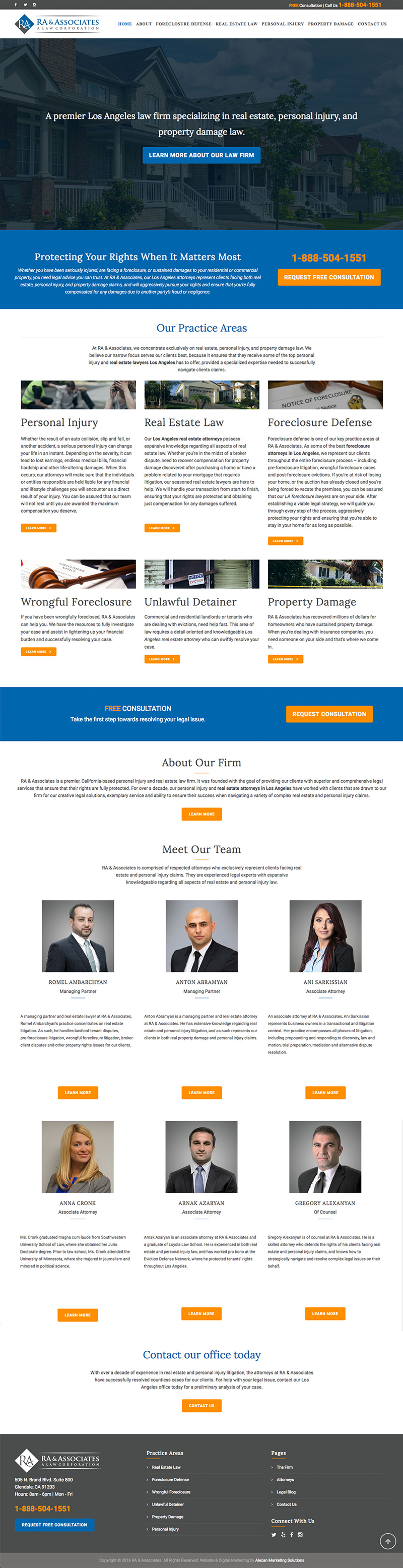 Web Development - RA & Associates