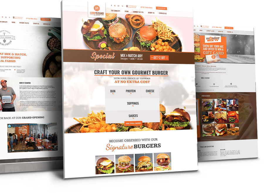Showcase - Mix & Match Burger