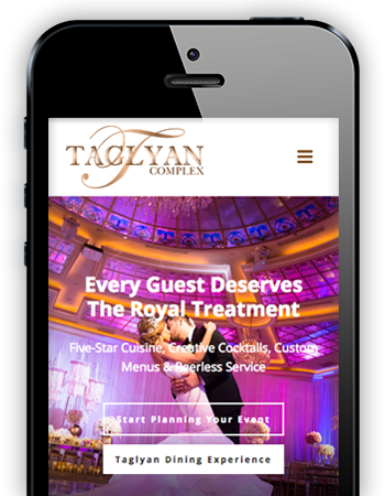 Mobile Responsive Web Development - Taglyan Complex