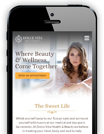Dolce Vita - Mobile Website