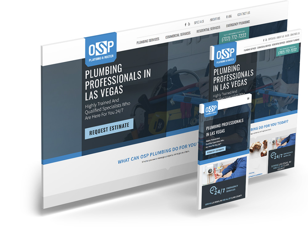 Plumbing Company Website