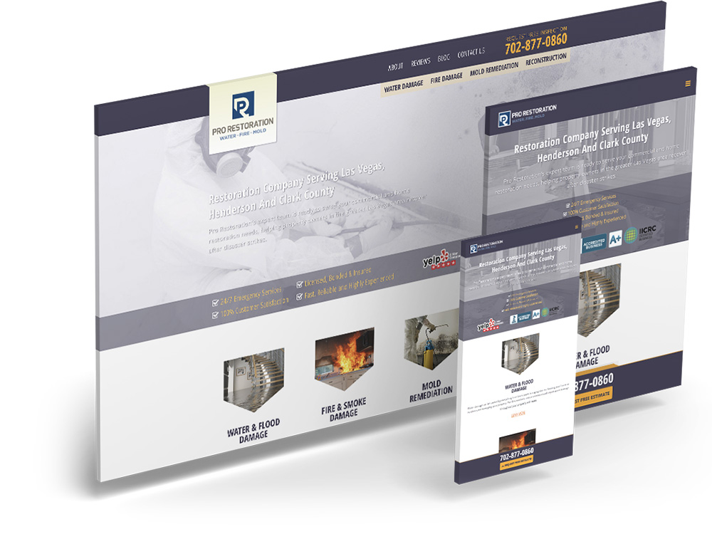 Home Restoration Service Website