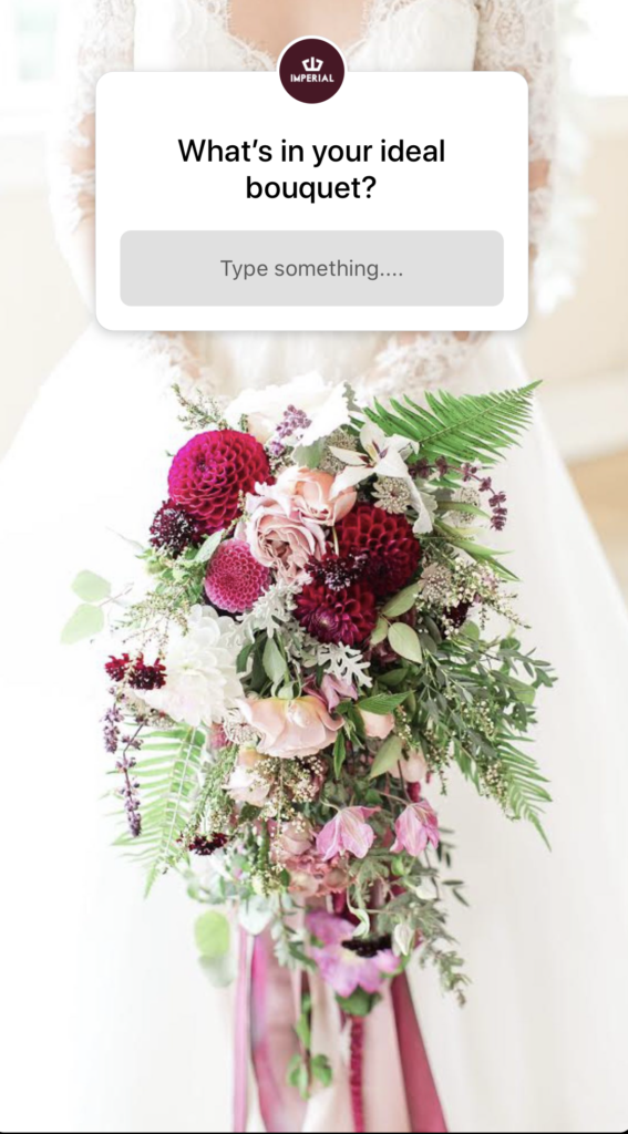 instagram story questions - best story practices for wedding venues