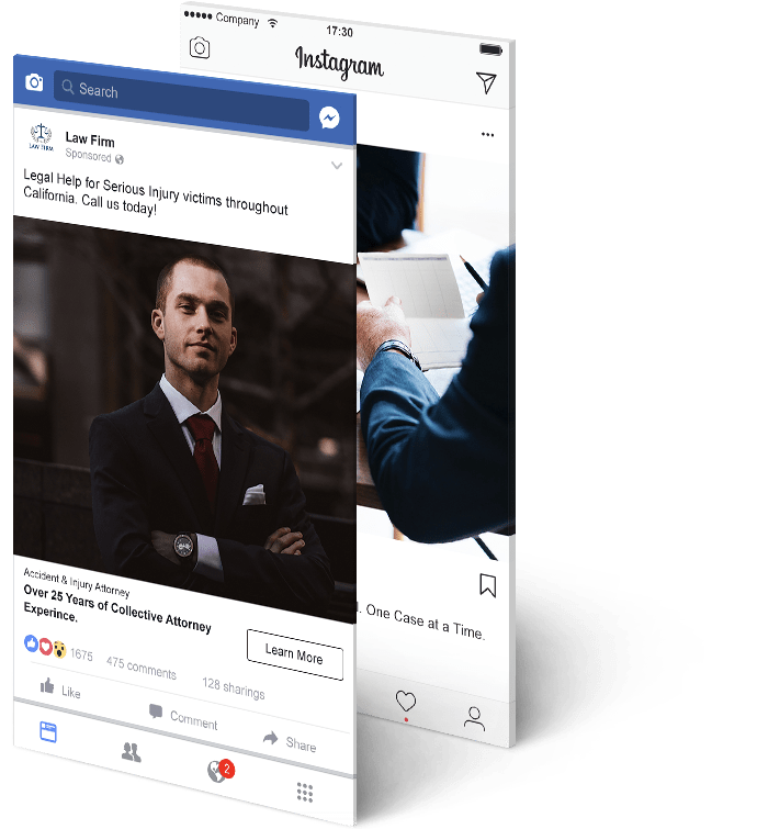 Alecan Marketing - Legal Services - Facebook Sample Ads