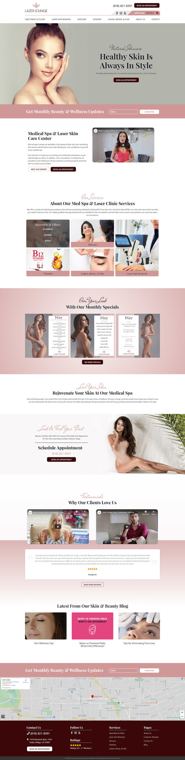 Lazer Lounge Website