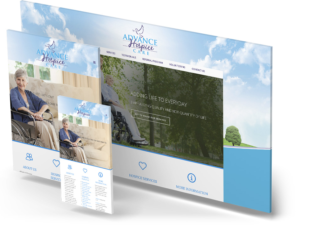 Medical Care Website Design