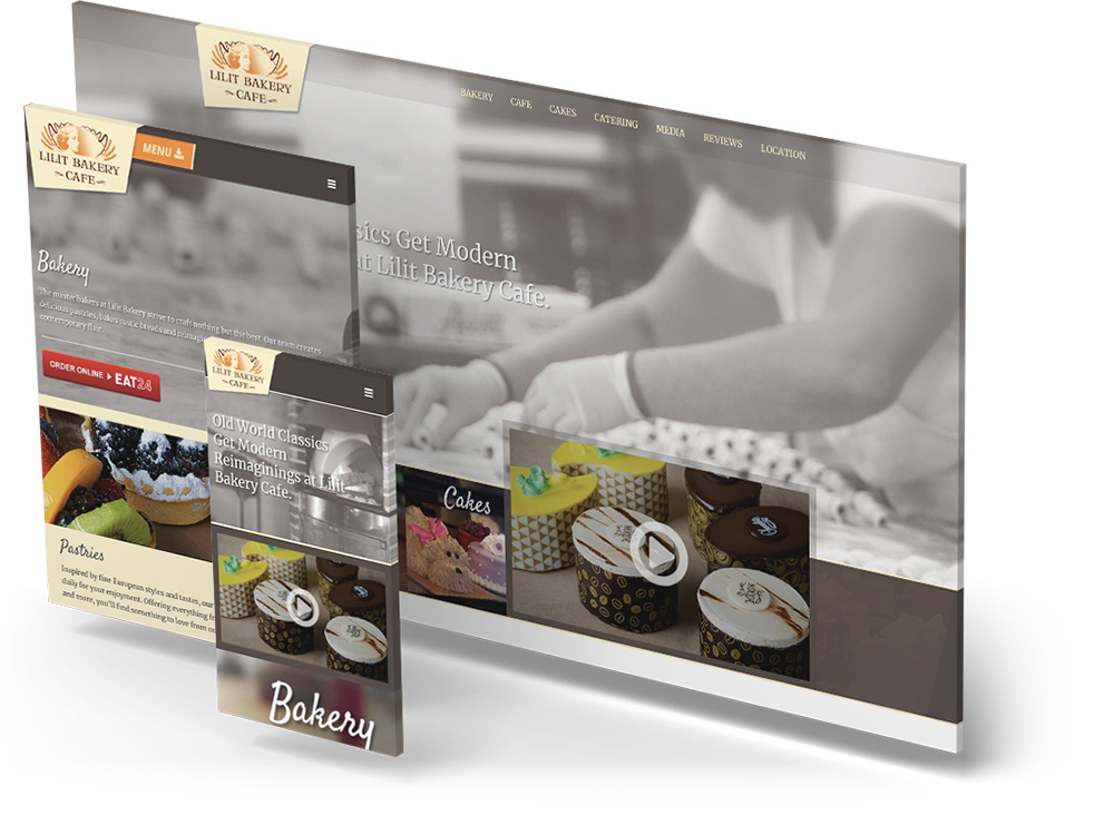 Bakery Website Design