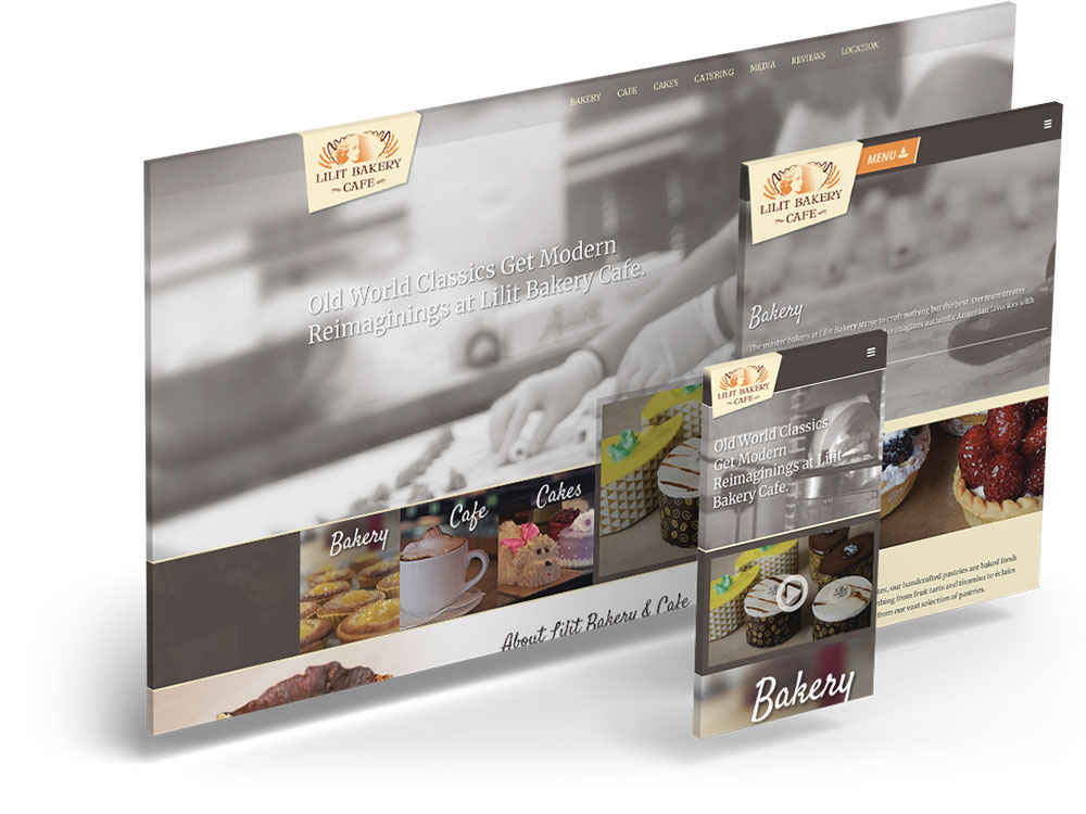 Bakery Website Design